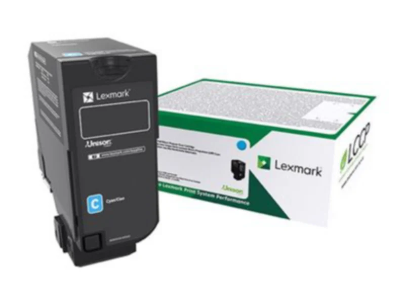 Tóner Lexmark 84C0HCG Cian Alto Rendimiento