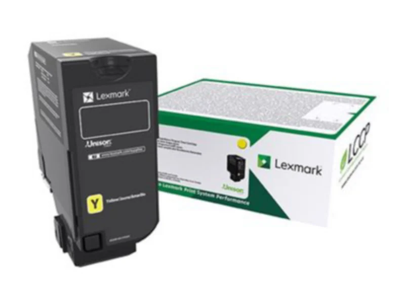 Tóner Lexmark 84C0HYG Amarillo Alto Rendimiento