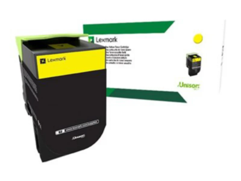 Tóner Lexmark 80C0SYG Amarillo