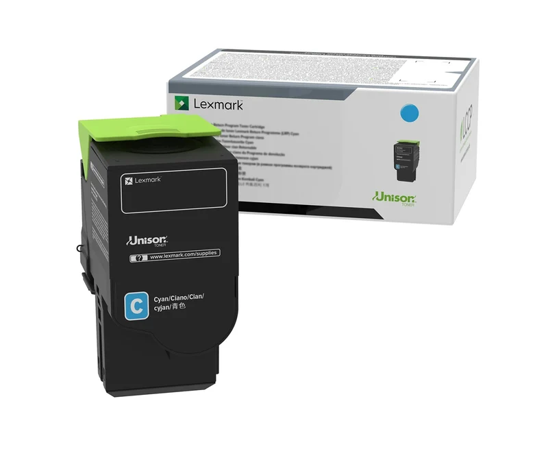 Tóner Lexmark C240X20 Cian Alto Rendimiento