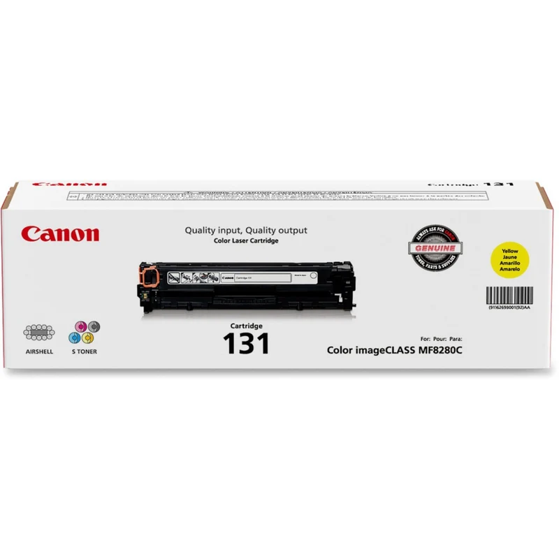 Tóner Canon 131 Amarillo