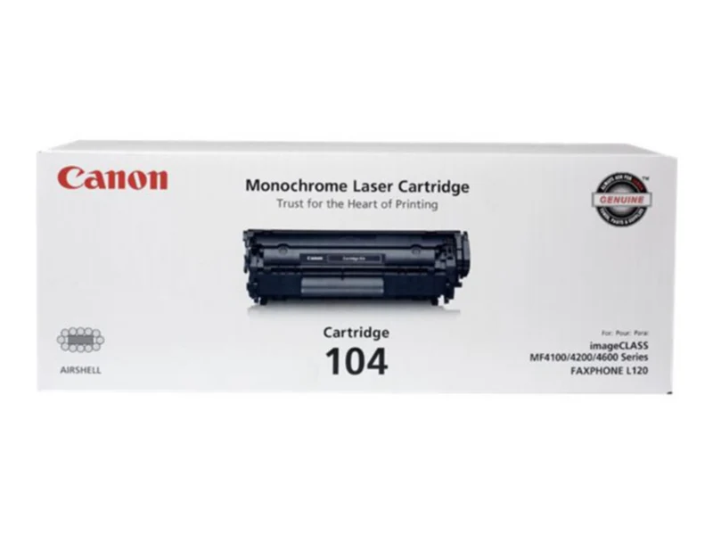 Tóner Canon 104 Negro