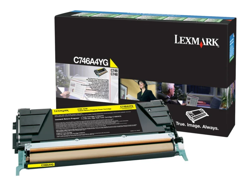 Tóner Lexmark C746A1YG Amarillo