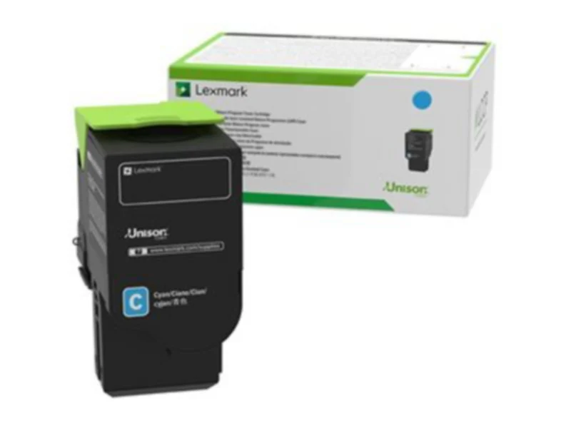 Tóner Lexmark 78C1XCE Cian Alto Rendimiento