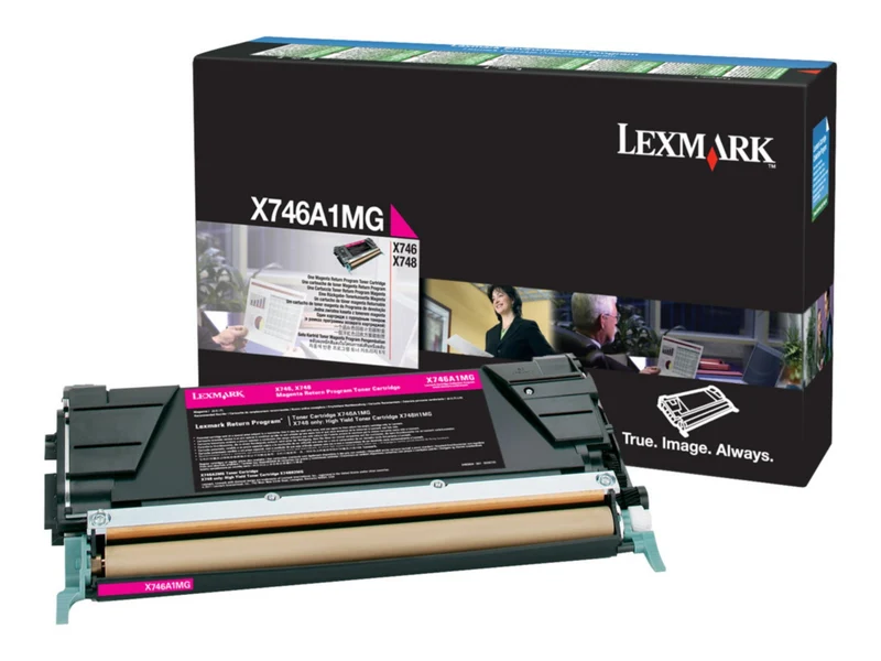 Tóner Lexmark X746A1MG Magenta