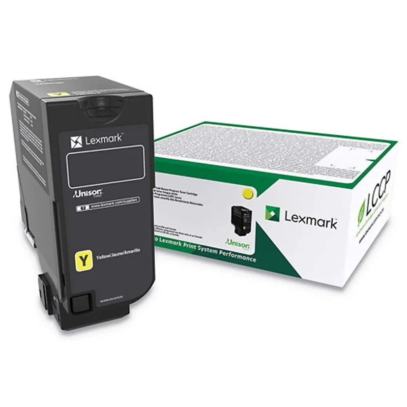 Tóner Lexmark 81C0XYG Amarillo Alto Rendimiento