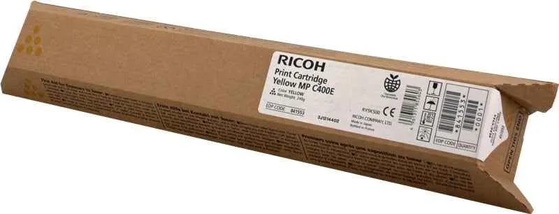 Ricoh Aficio MP-C300/MP-C400/MP-C401 Amarillo Tóner Original - 842236/842041/841553/841302