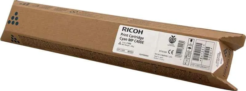 Ricoh Aficio MP-C300/MP-C400/MP-C401 Cyan Tóner Original - 842238/842039/841551/841300