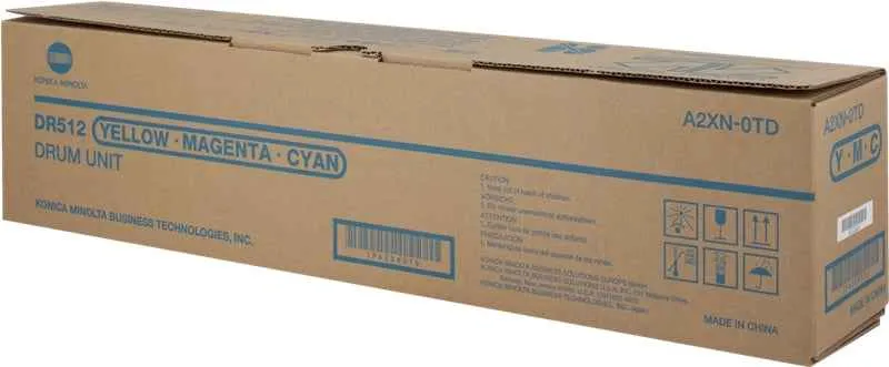 Konica Minolta DR512 Tambor de Imagen Original - DR512CMY/A2XN0TD (Drum)