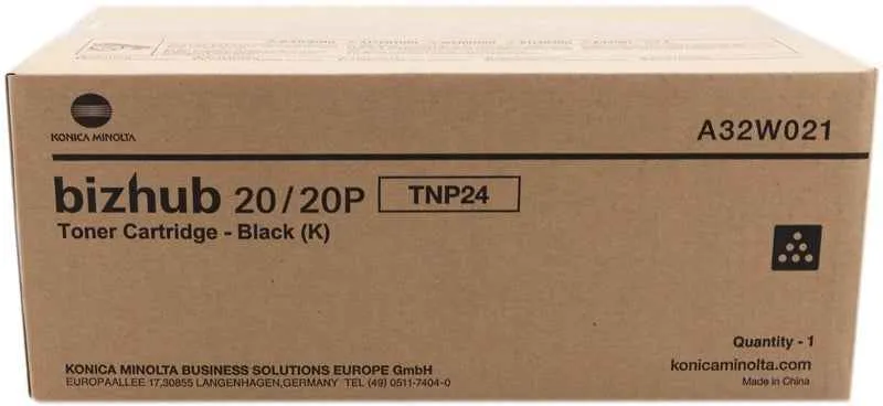 Konica Minolta TNP24 Negro Tóner Original - A32W021
