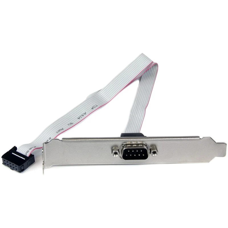 Adaptador de Red StarTech.com StarTech 9-pin Serial to 10-pin Header Slot Plate