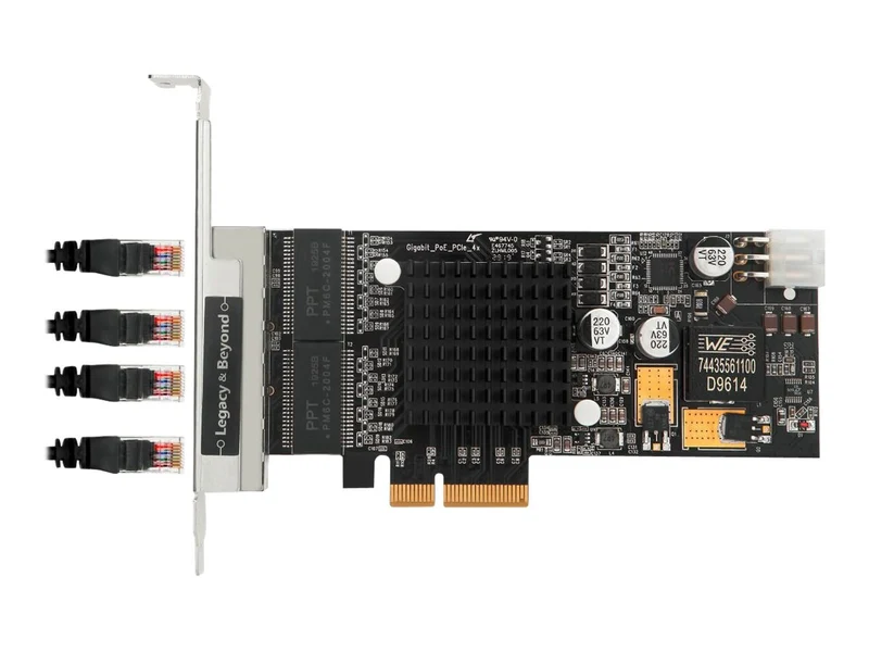 Tarjeta de Red SIIG 4-Port Gigabit Ethernet