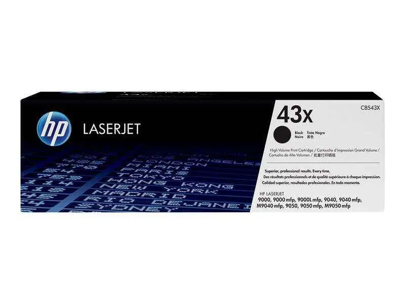 HP C8543X Negro Tóner Original - 43X