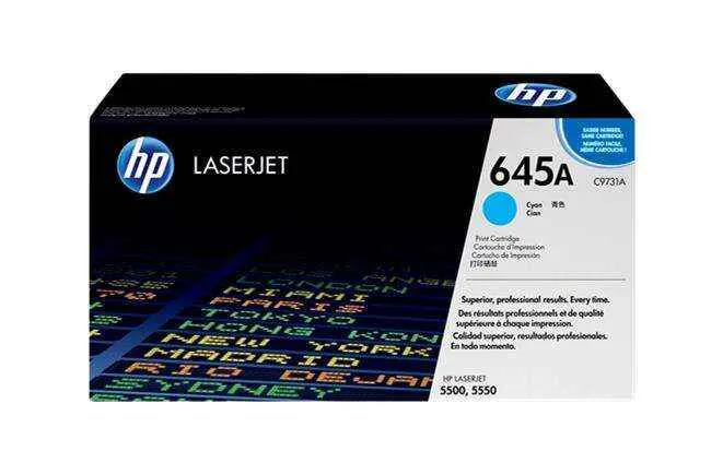 HP C9731A Cyan Tóner Original - 645A