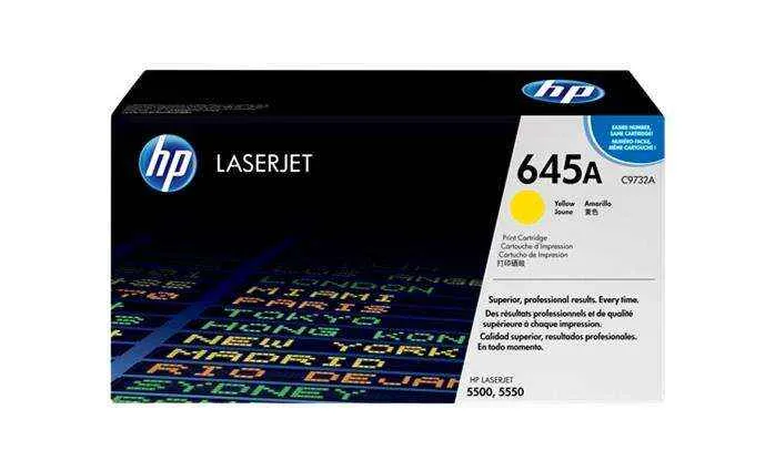 HP C9732A Amarillo Tóner Original - 645A