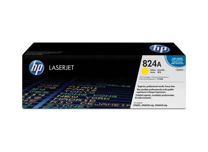HP CB382A Amarillo Tóner Original - 824A