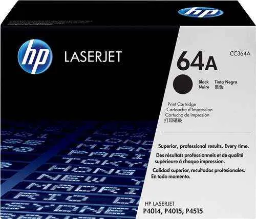 HP CC364A Negro Tóner Original - 64A