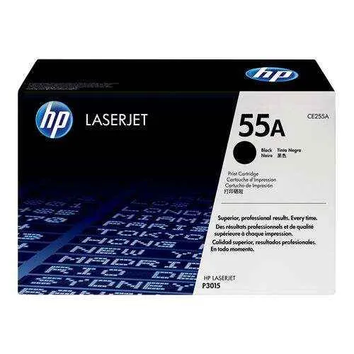 HP CE255A Negro Tóner Original - 55A