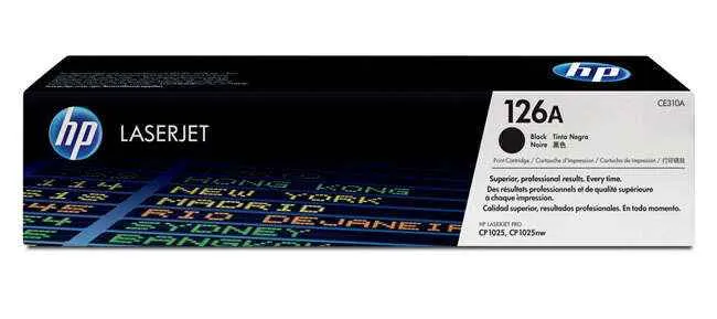 HP CE310A Negro Tóner Original - 126A
