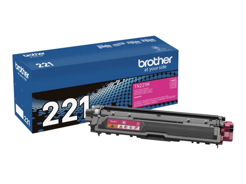 Tóner Brother 221M Magenta