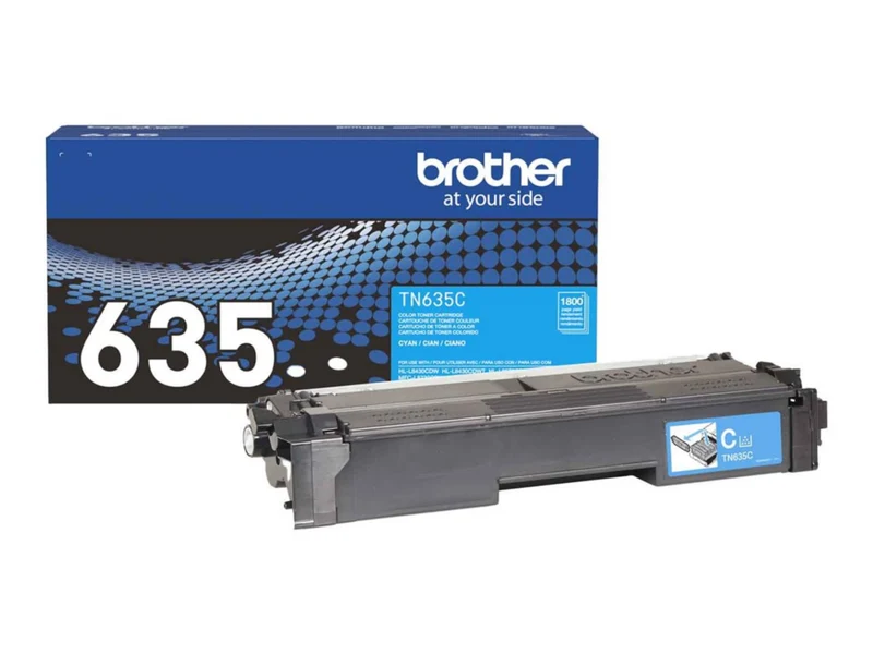 Tóner Brother TN635C Cian