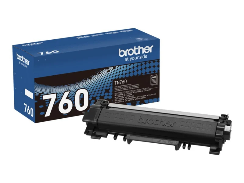Tóner Brother 760 Negro Alto Rendimiento