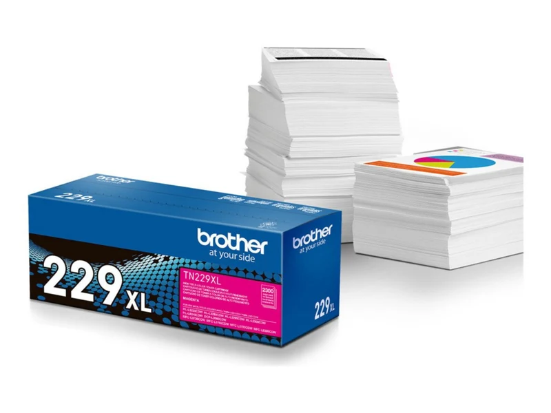 Tóner Brother TN229XLM Magenta Alto Rendimiento
