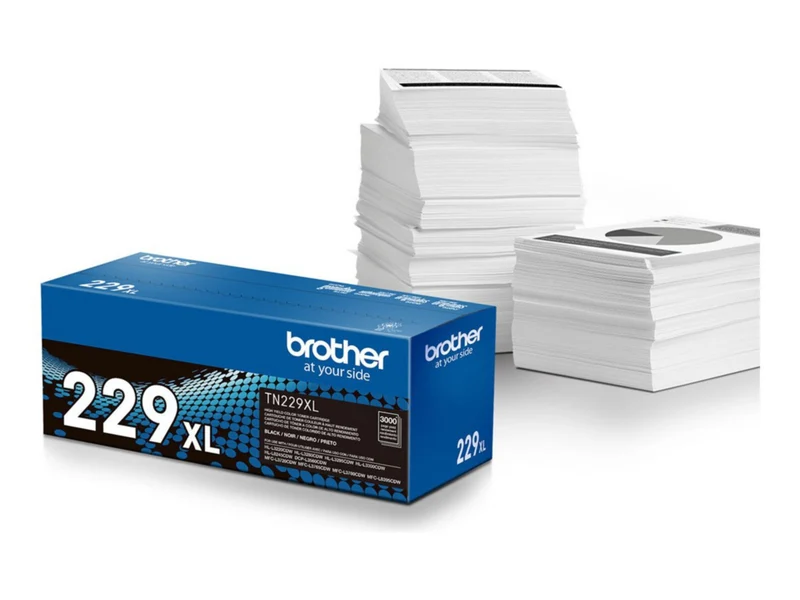 Tóner Brother TN229XLBK Negro Alto Rendimiento