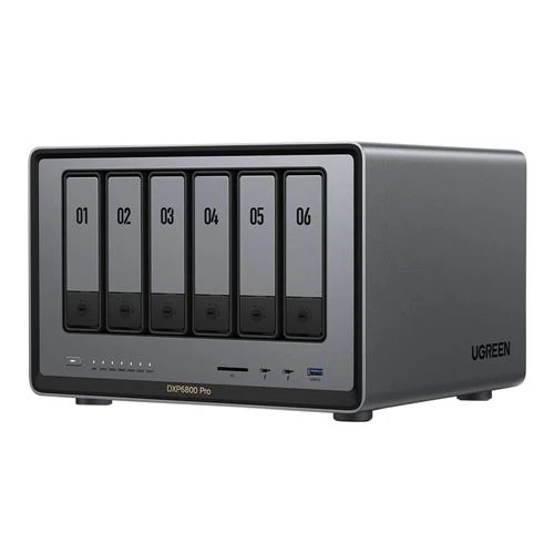 NAS UGREEN NASync DXP6800 Pro 6 Bays and 2 M.2 Slots NAS