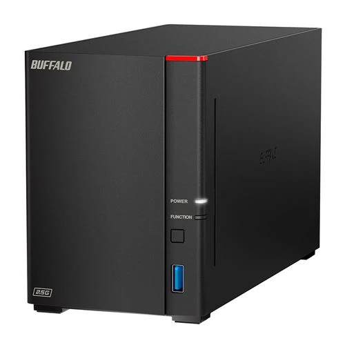 NAS Buffalo LinkStation SoHo 720 Office Dual Bay NAS - 16TB (2x 8TB) HDD Included