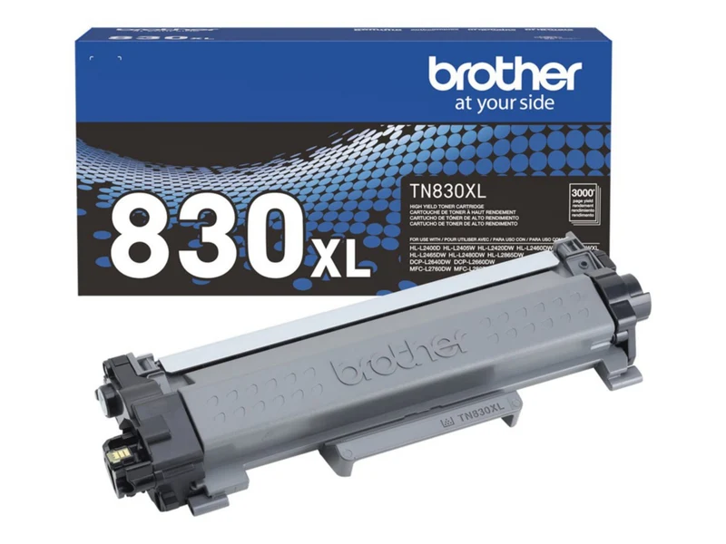 Tóner Brother TN830XL Negro Alto Rendimiento