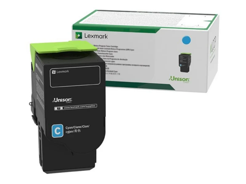Tóner Lexmark 75M1HC0 Cian Alto Rendimiento