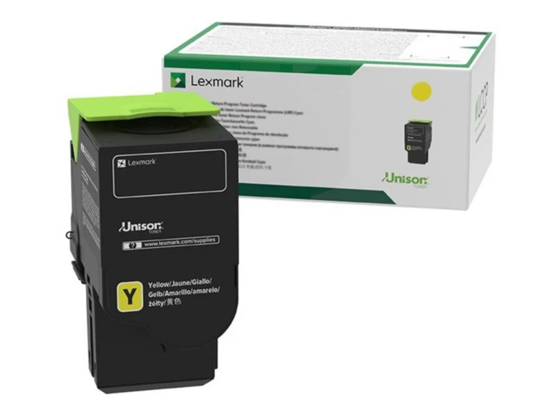 Tóner Lexmark 75M1HY0 Amarillo Alto Rendimiento