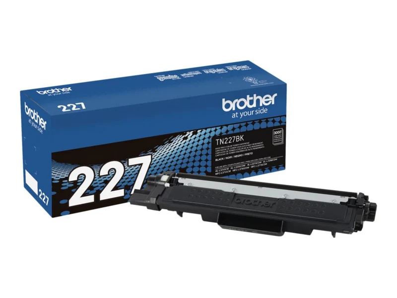 Tóner Brother 227BK Negro Alto Rendimiento