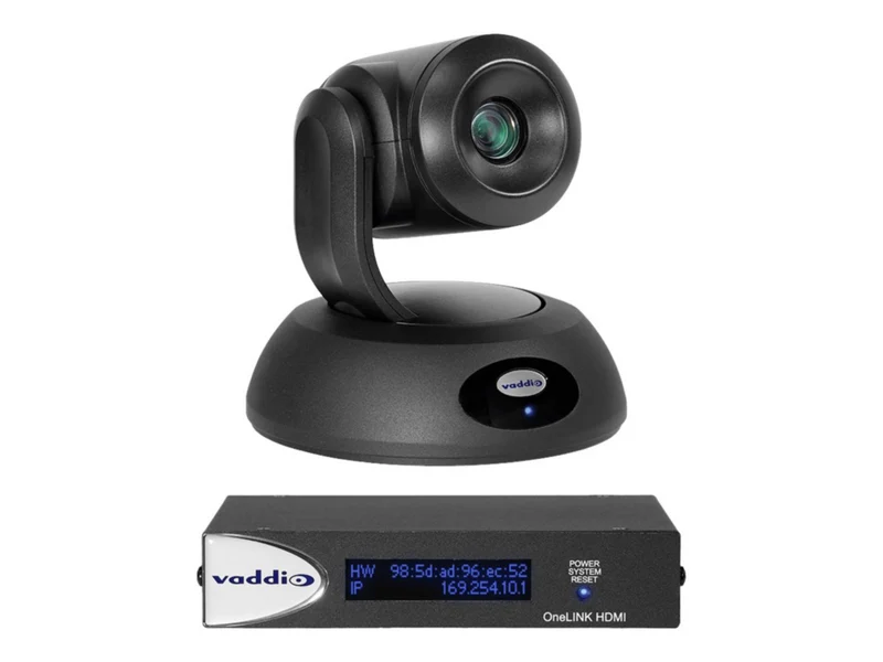 Cámara de Videoconferencia Vaddio RoboSHOT 12E HDBT OneLINK HDMI Video Conferencing System