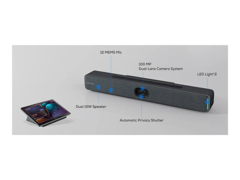 Barra de Video para Videoconferencia MAXHUB XBAR V50 11.6" 4K