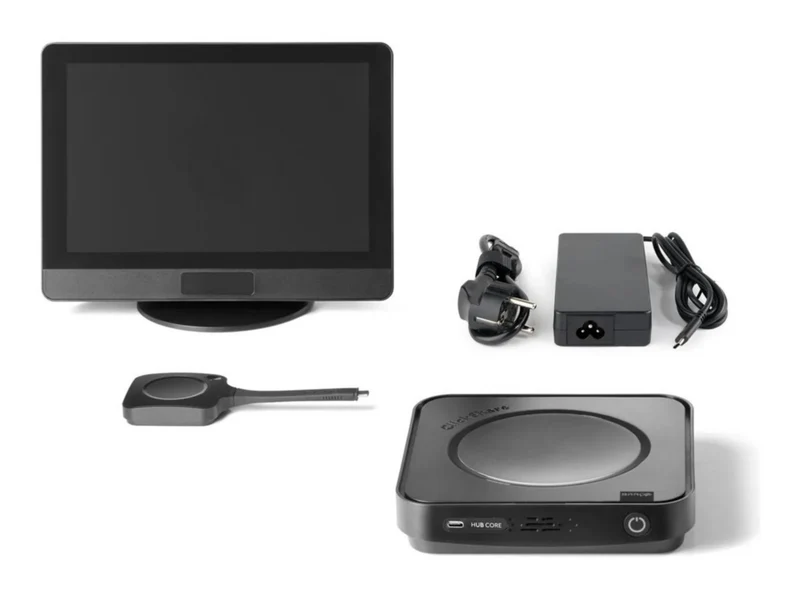 Sistema de Videoconferencia Barco ClickShare Hub Core con Control Panel 10.1", Teams y Zoom