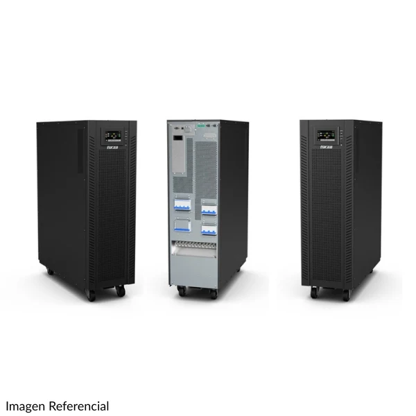 UPS Forza Zeus2 FTP-215K Online Trifásica 15kVA 15kW - Doble Conversión IGBT - Factor de Potencia 1.0 - Tower