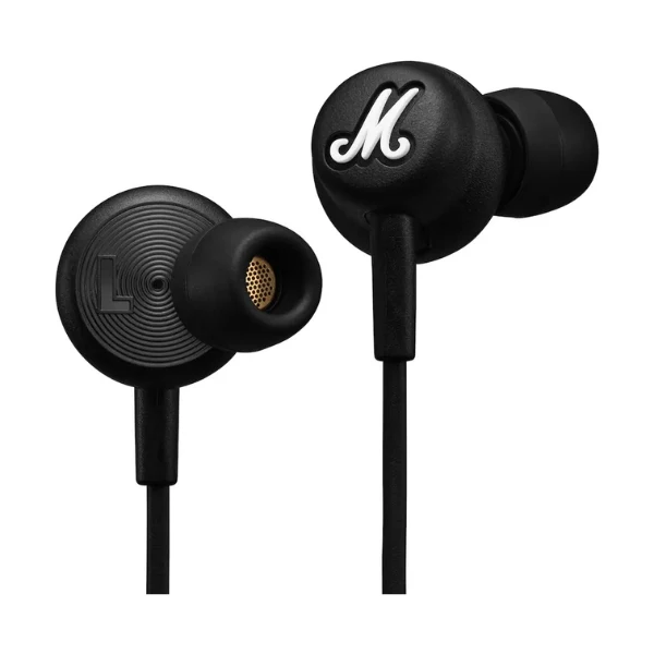 Audífonos in-ear Marshall Mode USB-C cableados con micrófono y drivers dinámicos de 9 mm - Negro