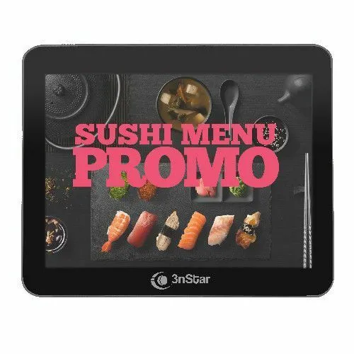 Pantalla de Cliente POS 3nStar PTE0105-M10 - 9.7" LCD True Flat - 1024x768 HDMI/VGA