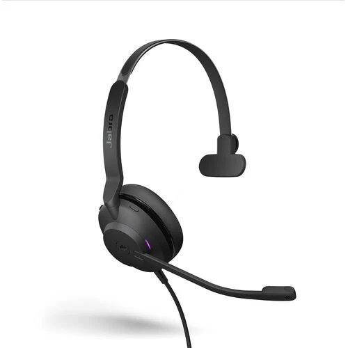 Audífonos Jabra Evolve2 30 Mono - Cableado USB-C, para oficina y videollamadas
