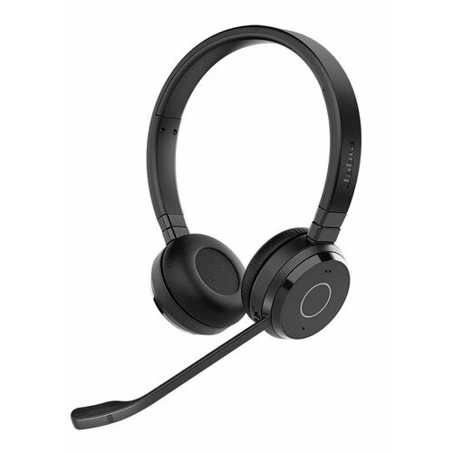 Audífonos Jabra Evolve 65 TE - Inalámbricos Bluetooth, para oficina y videollamadas (Microsoft Teams)