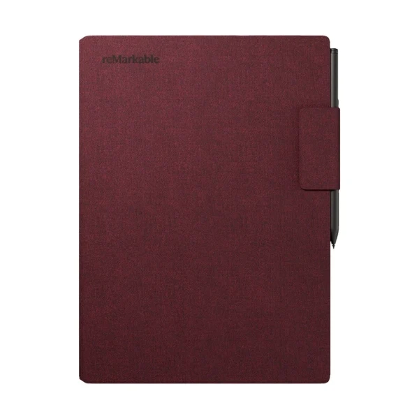 Funda para tablet reMarkable Paper Pro Mosaic Weave Book Folio Burgundy