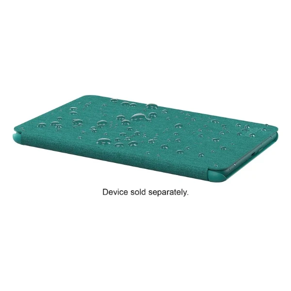 Funda para tablet Amazon Kindle Paperwhite/Colorsoft Jade resistente al agua y plegable