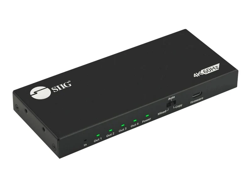 Divisor HDMI SIIG 4 Puertos HDMI 2.0